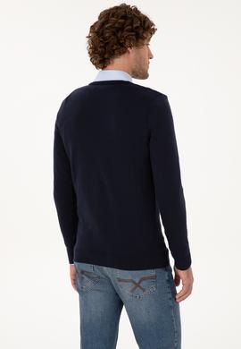 Erkek Lacivert Basic Kazak - 50307778033