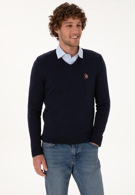 Erkek Lacivert Basic Kazak - 50307778033