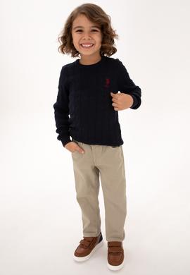 Erkek Çocuk Lacivert Basic Kazak - 50315638006