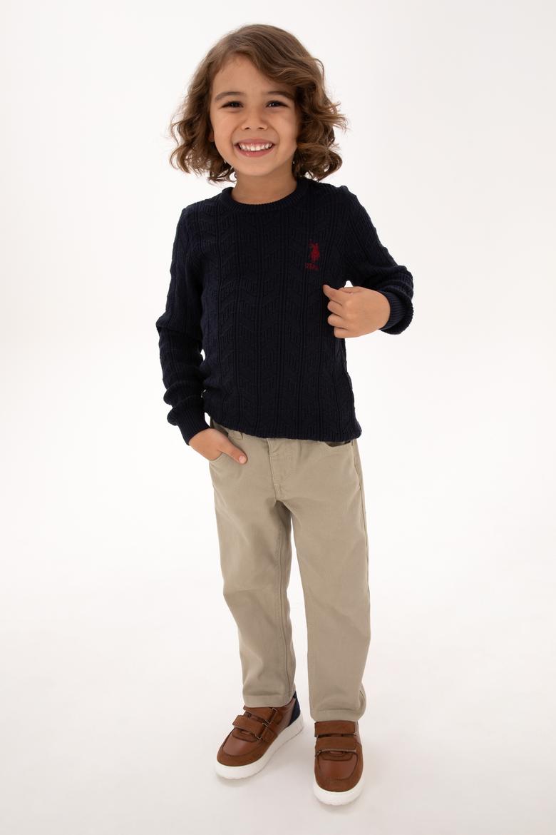 Erkek Çocuk Lacivert Basic Kazak - 50315638006