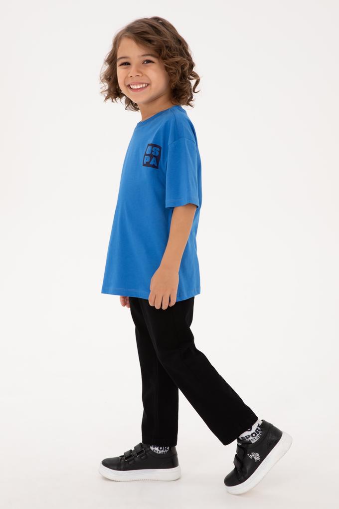 Erkek Çocuk Siyah Kanvas Pantolon