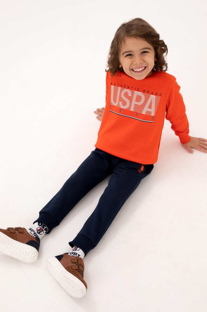 Erkek Çocuk Nar Çiçeği Eşofman Takımı