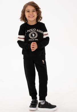 Erkek Çocuk Siyah Eşofman Takımı - 50318695005