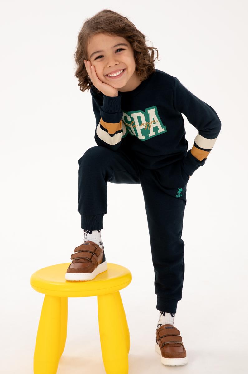 Erkek Çocuk Lacivert Eşofman Takımı