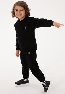 Erkek Çocuk Siyah Eşofman Takımı - 50318689011
