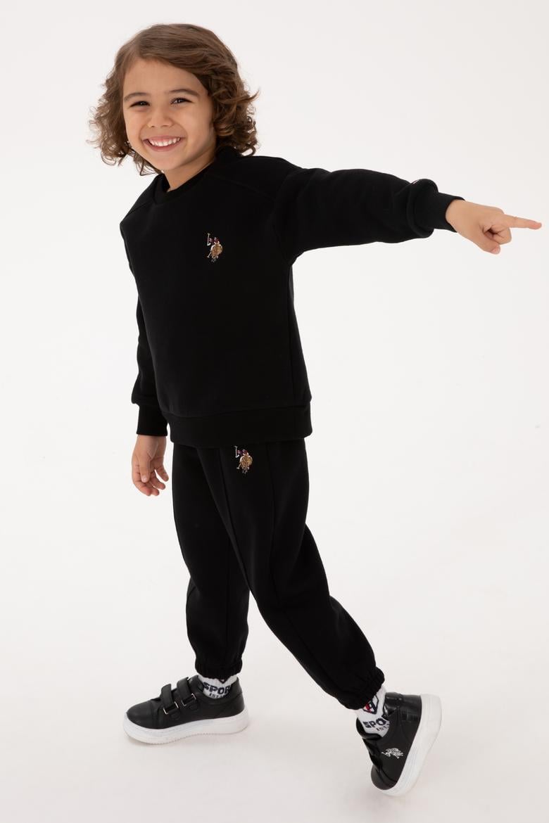 Erkek Çocuk Siyah Eşofman Takımı