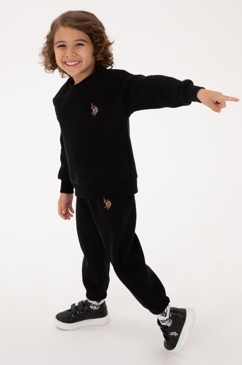 Erkek Çocuk Siyah Eşofman Takımı