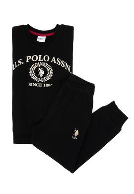 Erkek Çocuk Siyah Eşofman Takımı - 50318695005