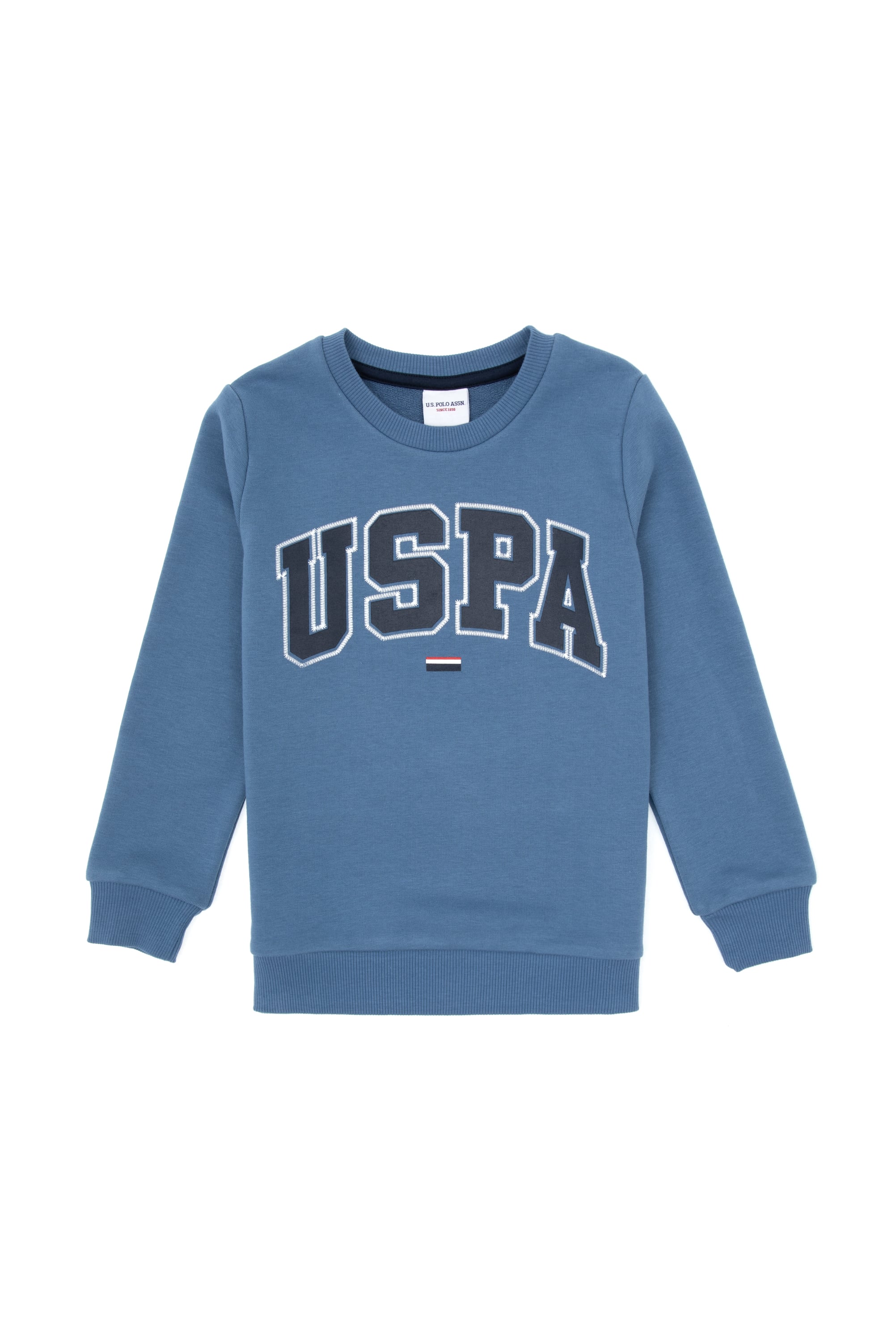 ست لباس ورزشی آبی استاندارد فیت پسرانه یو اس پولو | U.S. Polo Assn. - تصویر 5