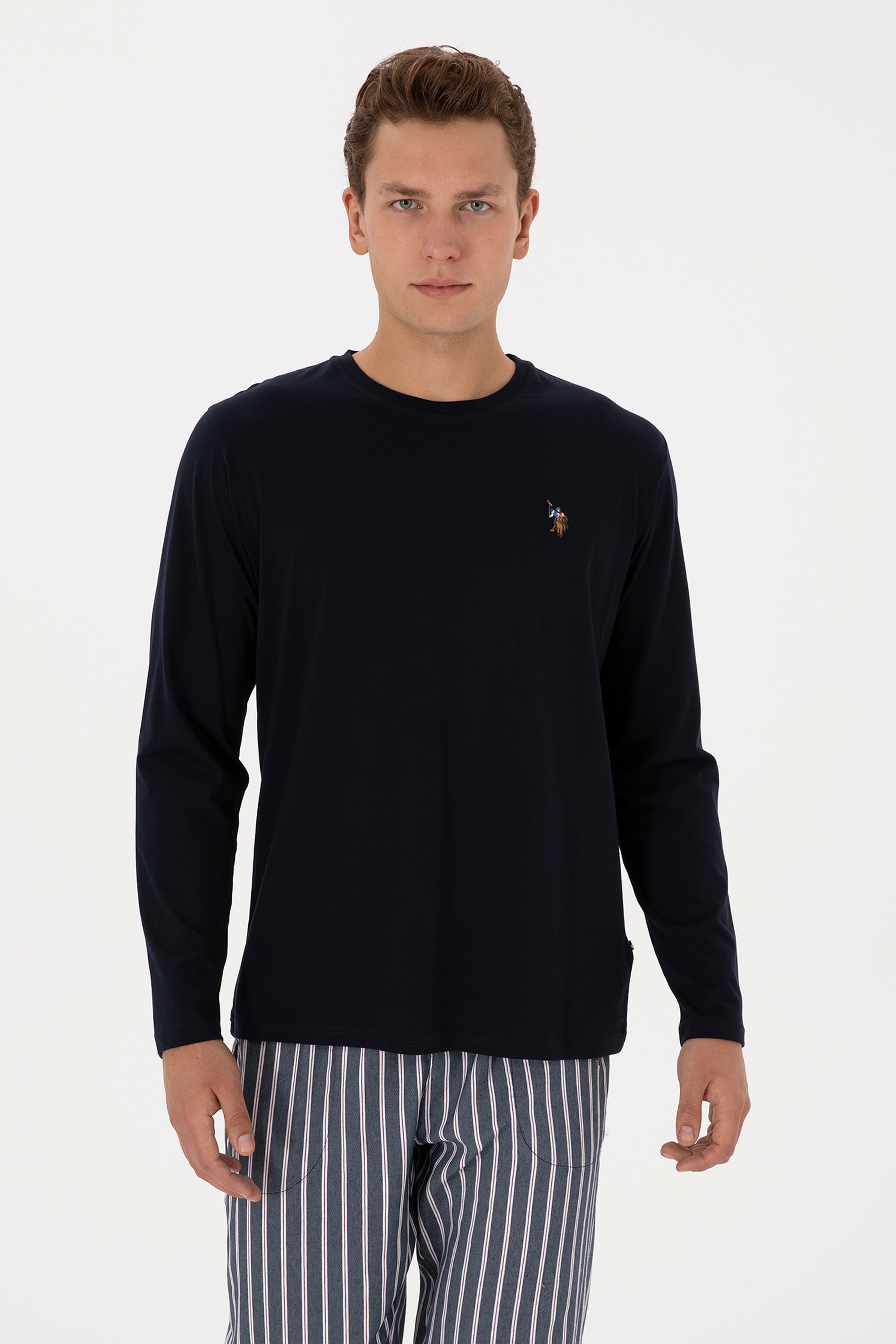 Erkek Lacivert Pijama Takımı - Image 3