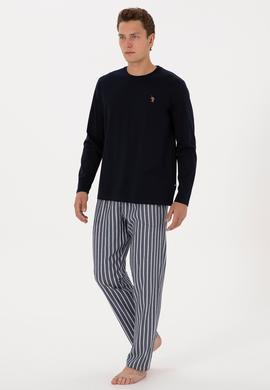 Erkek Lacivert Pijama Takımı - 50318610017
