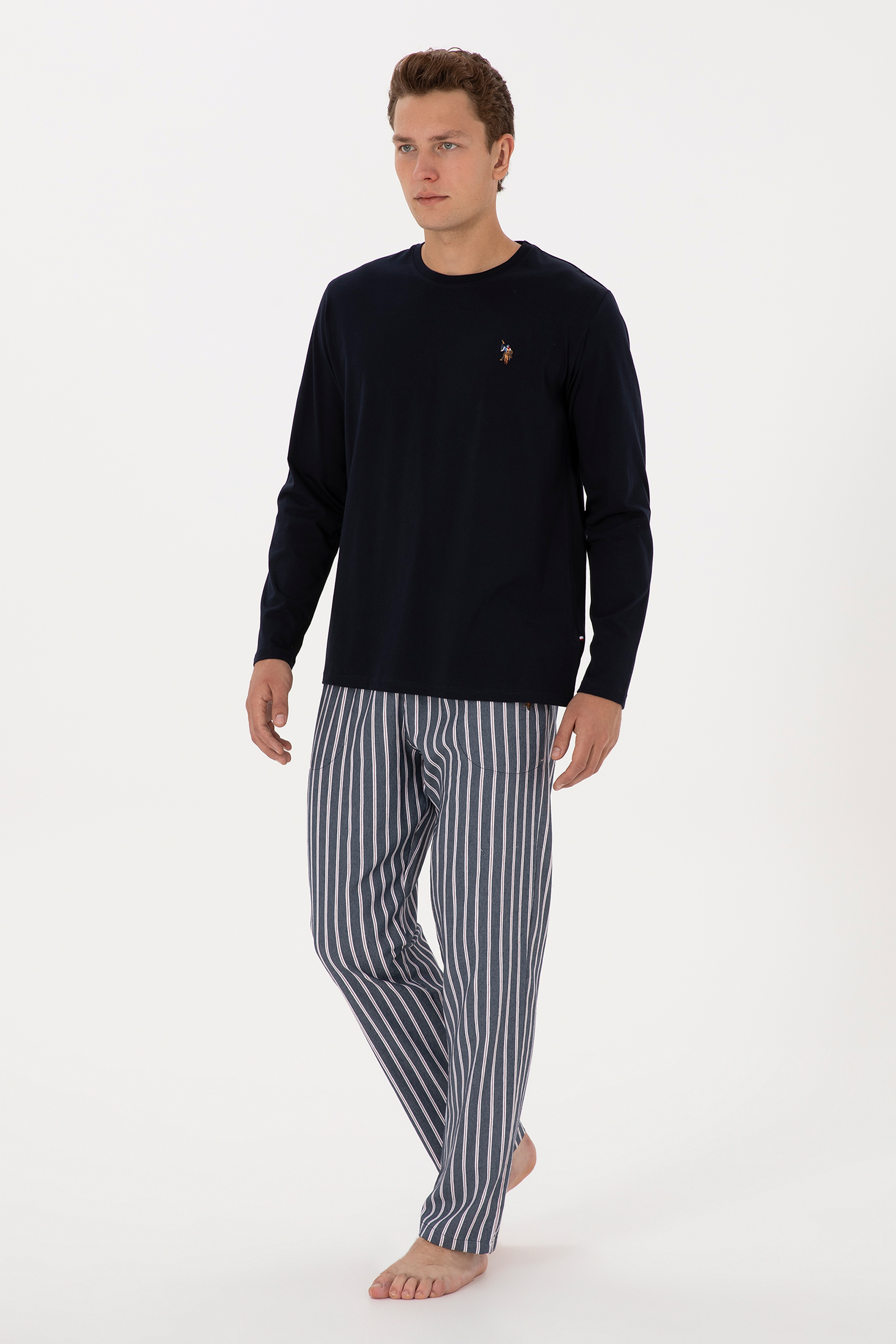 Erkek Lacivert Pijama Takımı