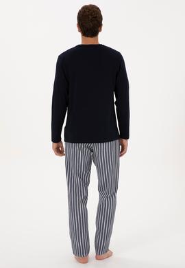 Erkek Lacivert Pijama Takımı - 50318610017