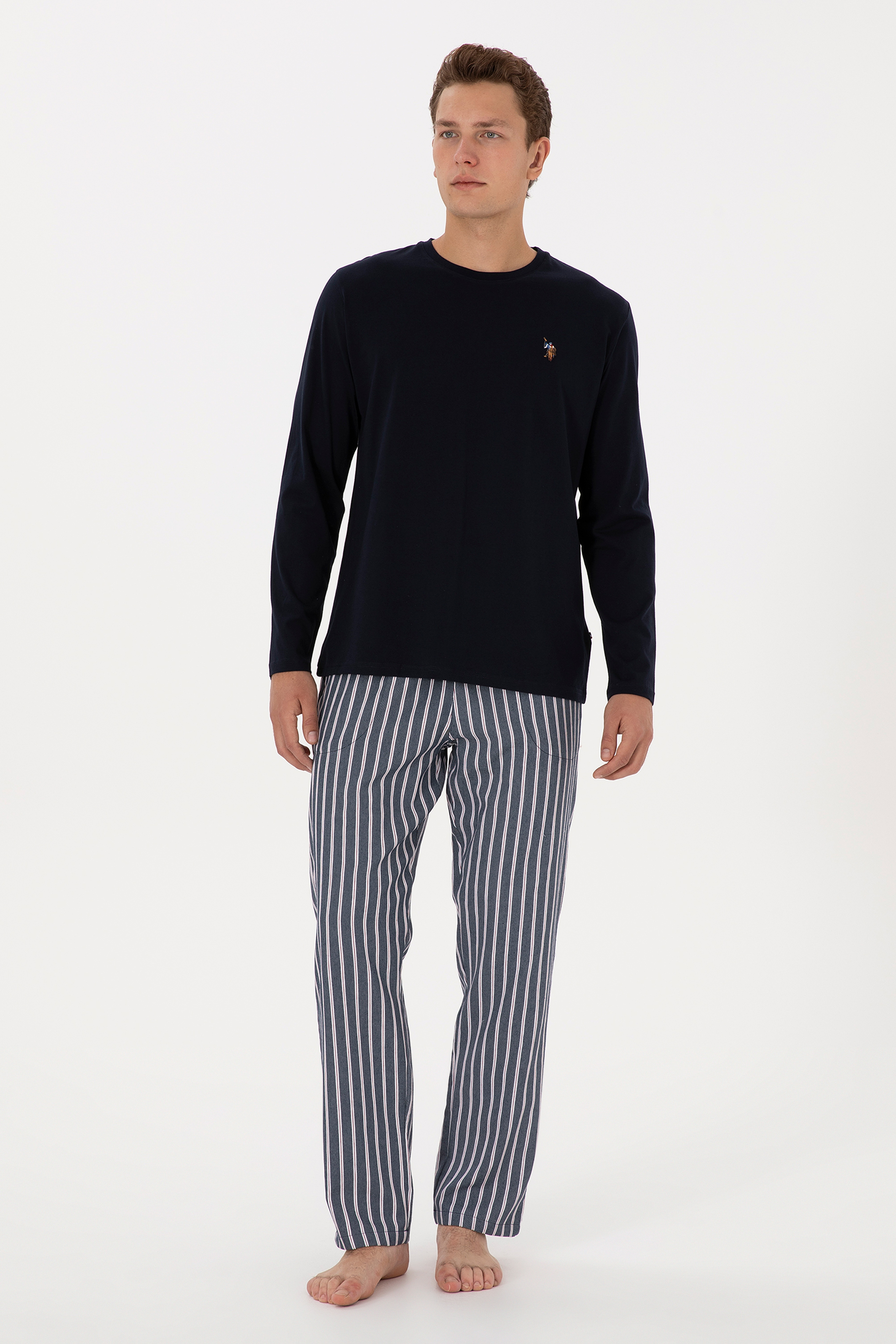 Erkek Lacivert Pijama Takımı - Image 1