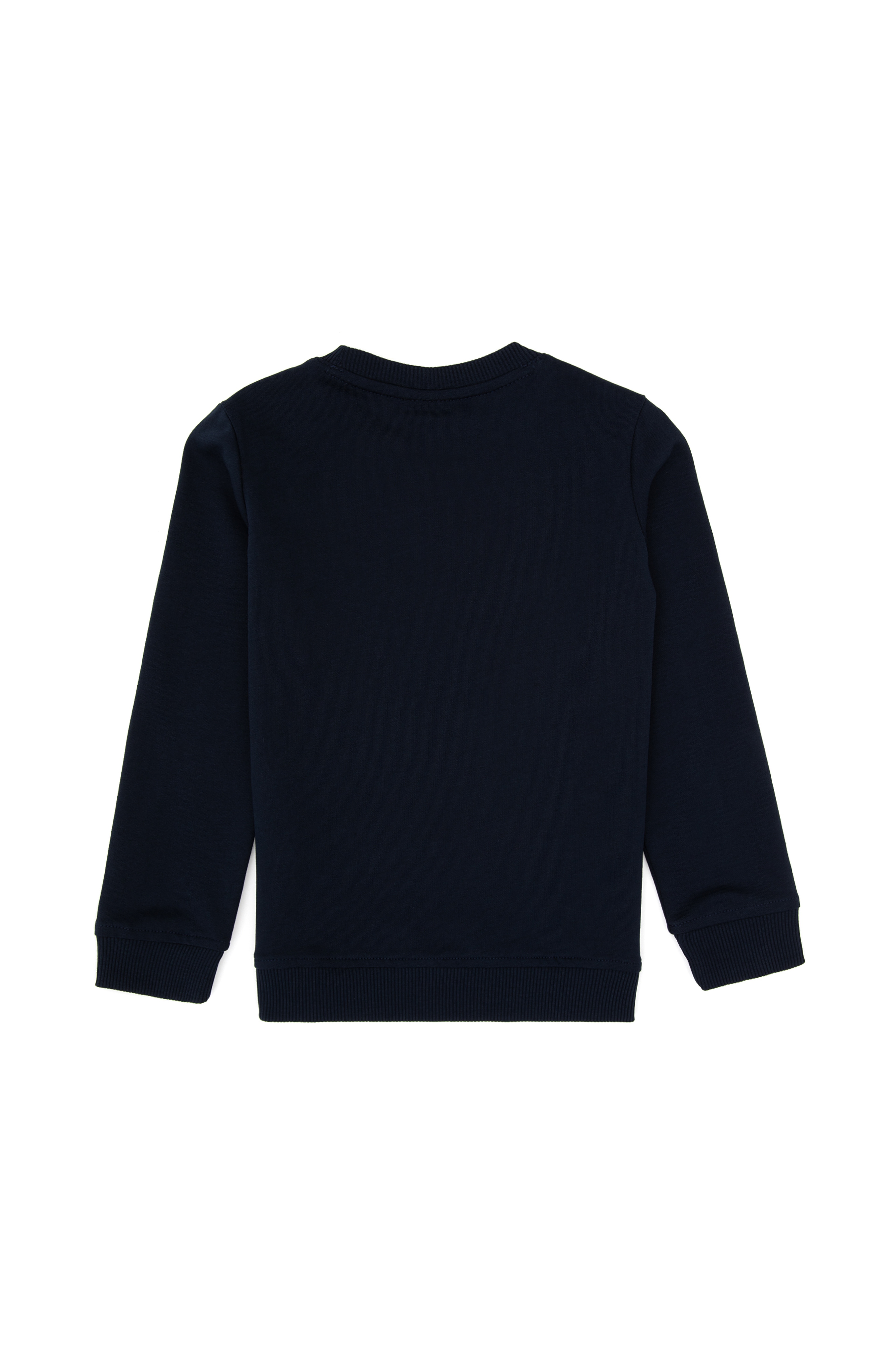 Erkek Çocuk Lacivert Basic Bisiklet Yaka Sweatshirt - Image 4