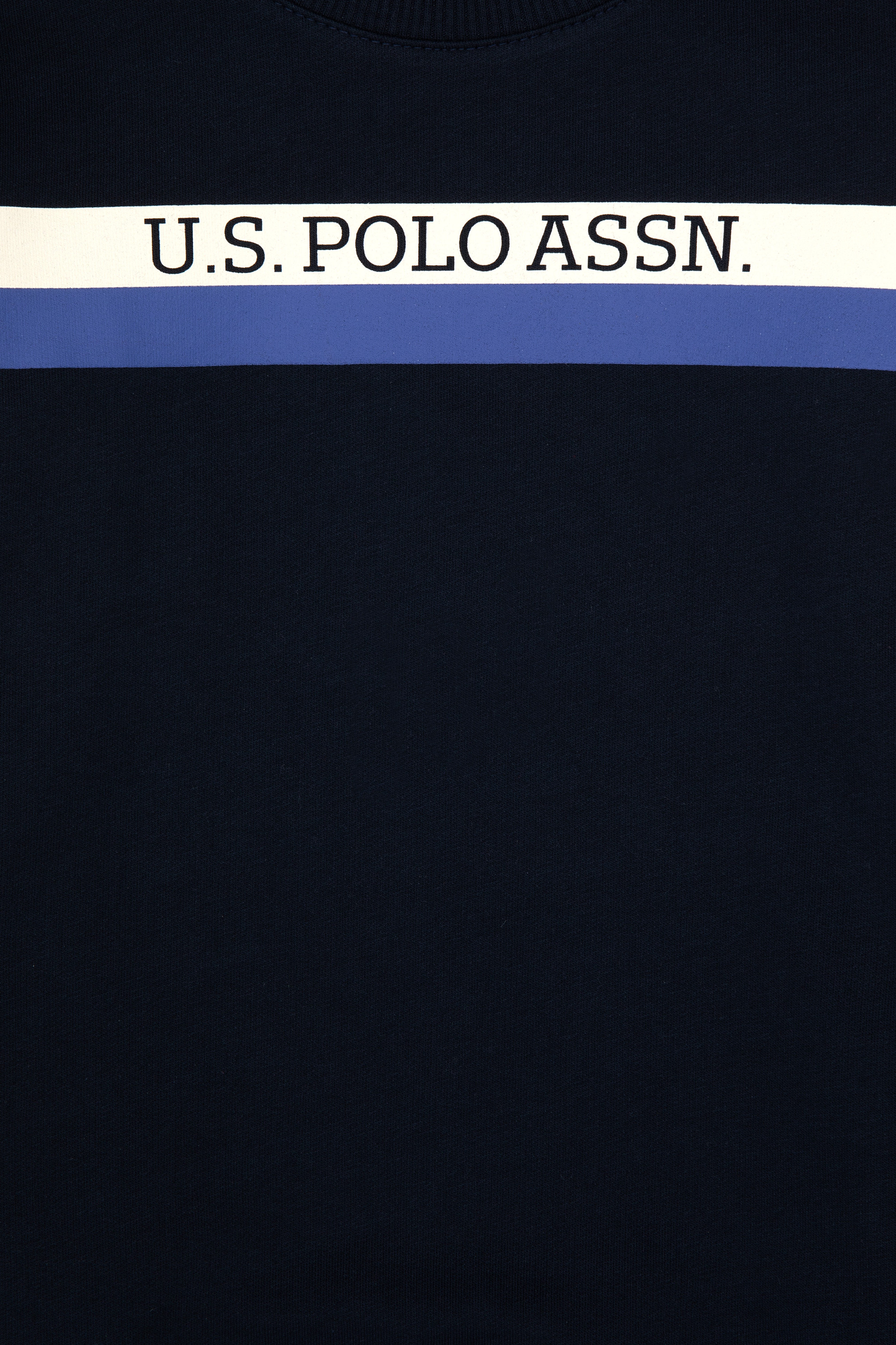 Erkek Çocuk Lacivert Basic Bisiklet Yaka Sweatshirt - Image 5