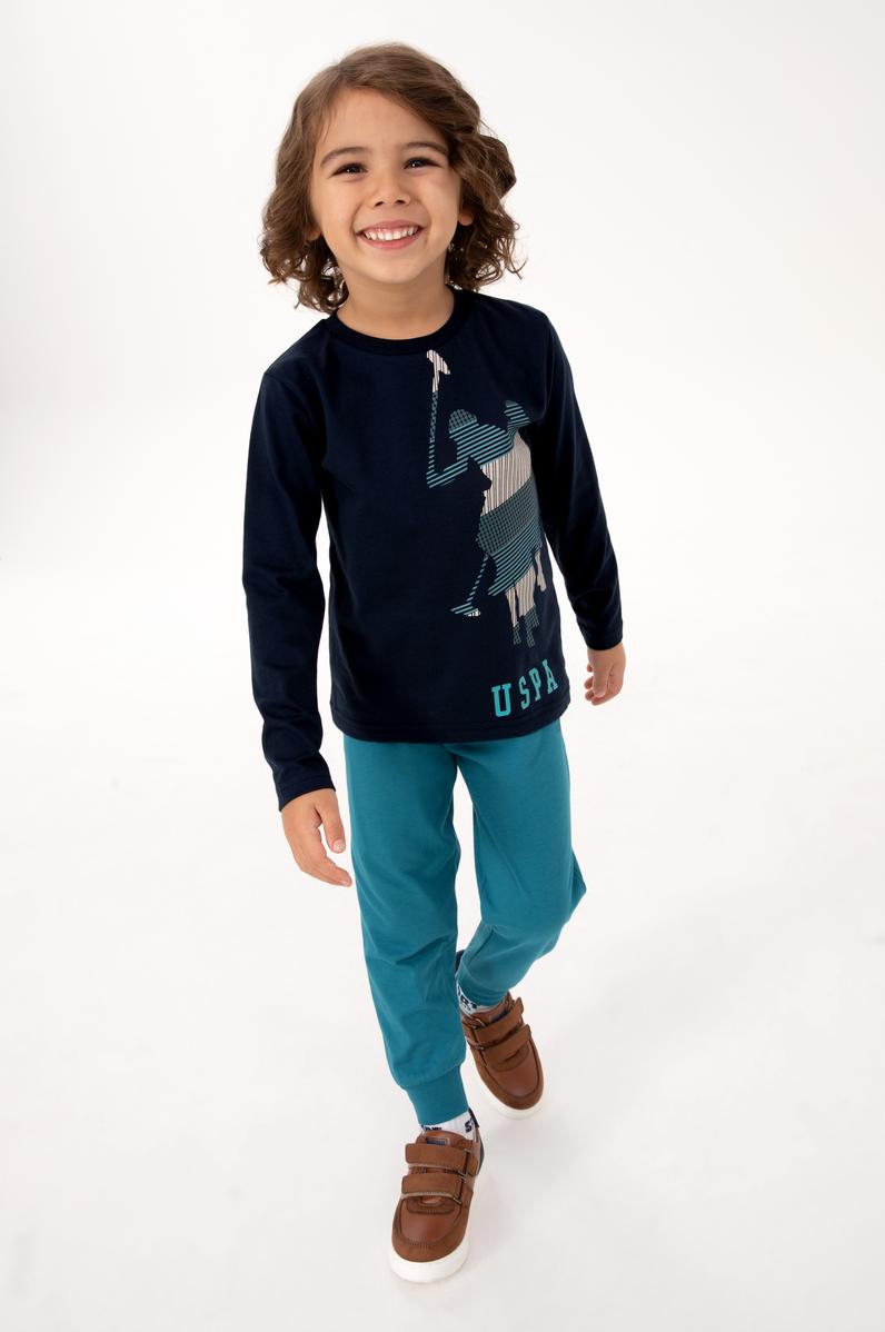 Erkek Çocuk Lacivert Eşofman Takımı