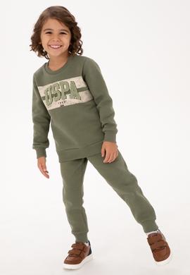 Erkek Çocuk Haki Eşofman Takımı - 50318683002