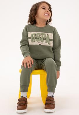 Erkek Çocuk Haki Eşofman Takımı - 50318683002