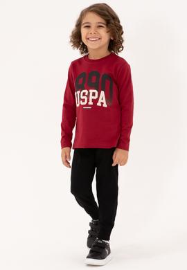 Erkek Çocuk Bordo Eşofman Takımı - 50318565001