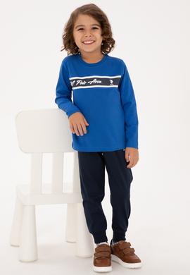 Erkek Çocuk Kobalt Mavi Eşofman Takımı - 50318568002
