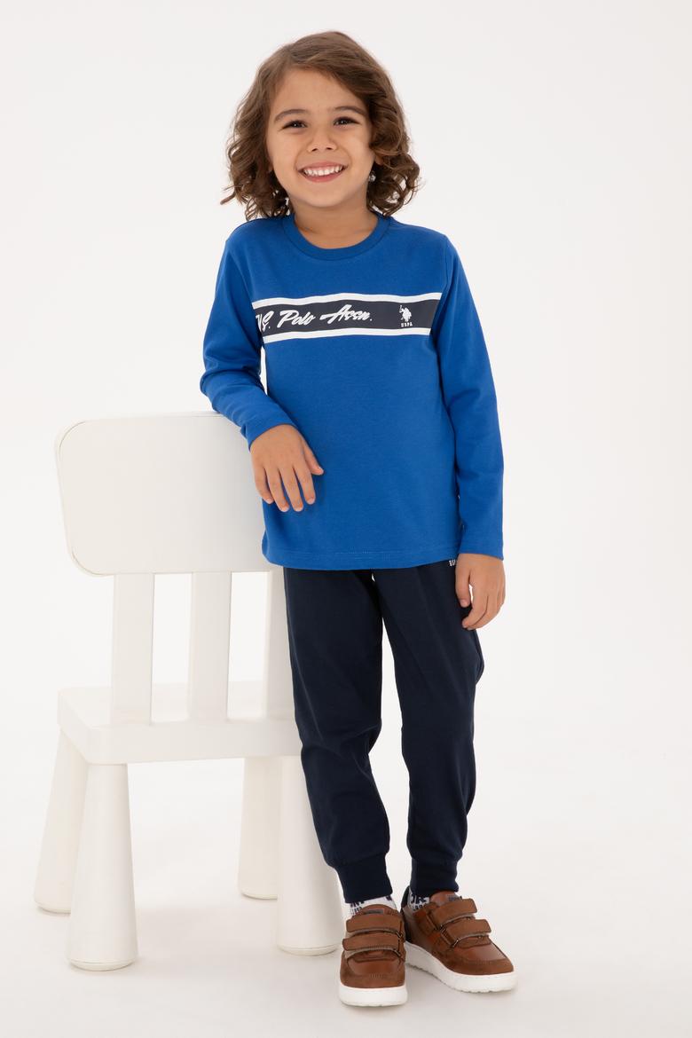 Erkek Çocuk Kobalt Mavi Eşofman Takımı