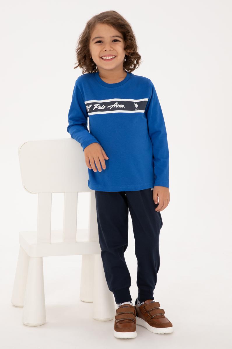 Erkek Çocuk Kobalt Mavi Eşofman Takımı