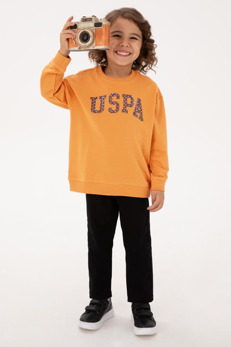 Erkek Çocuk Bakır Bisiklet Yaka İnce Sweatshirt - 50316527003