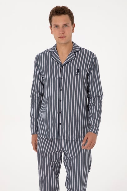 Erkek Lacivert Pijama Takımı