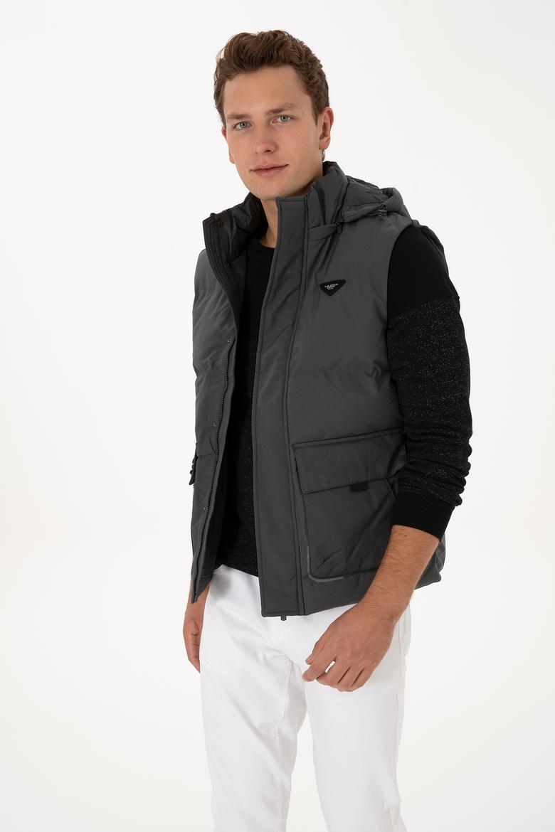 Erkek Gri Yelek - 50310317004