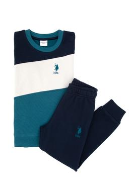 Erkek Çocuk Koyu Yeşil Pijama Takımı - 50318685006