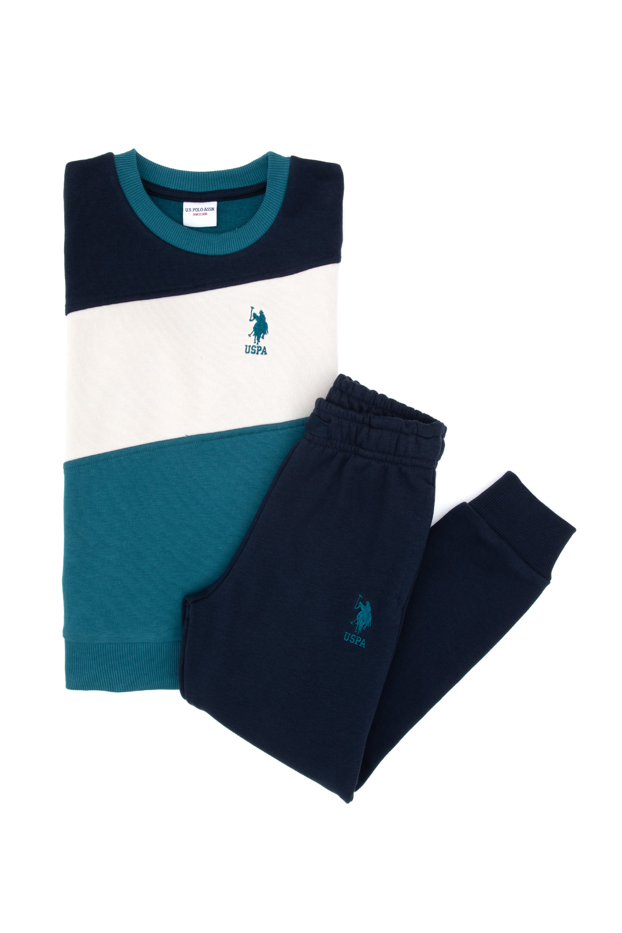 Erkek Çocuk Koyu Yeşil Pijama Takımı - Image 4