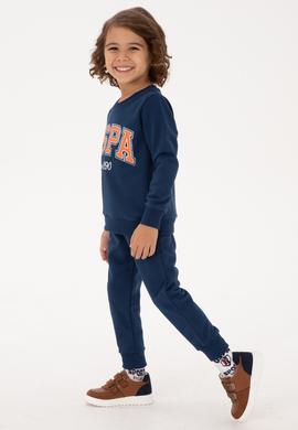 Erkek Çocuk Açık Lacivert Pijama Takımı - 50318684012