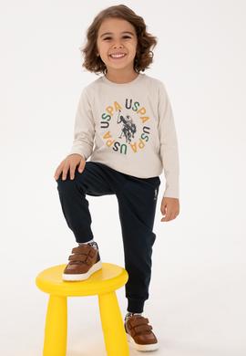 Erkek Çocuk Bej Eşofman Takımı - 50318681001