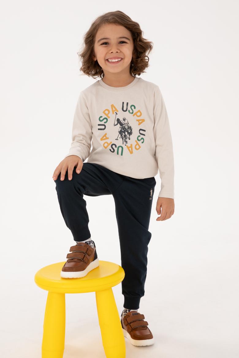 Erkek Çocuk Bej Eşofman Takımı - 50318681001