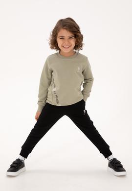 Erkek Çocuk Su Yeşili Eşofman Takımı - 50318682005