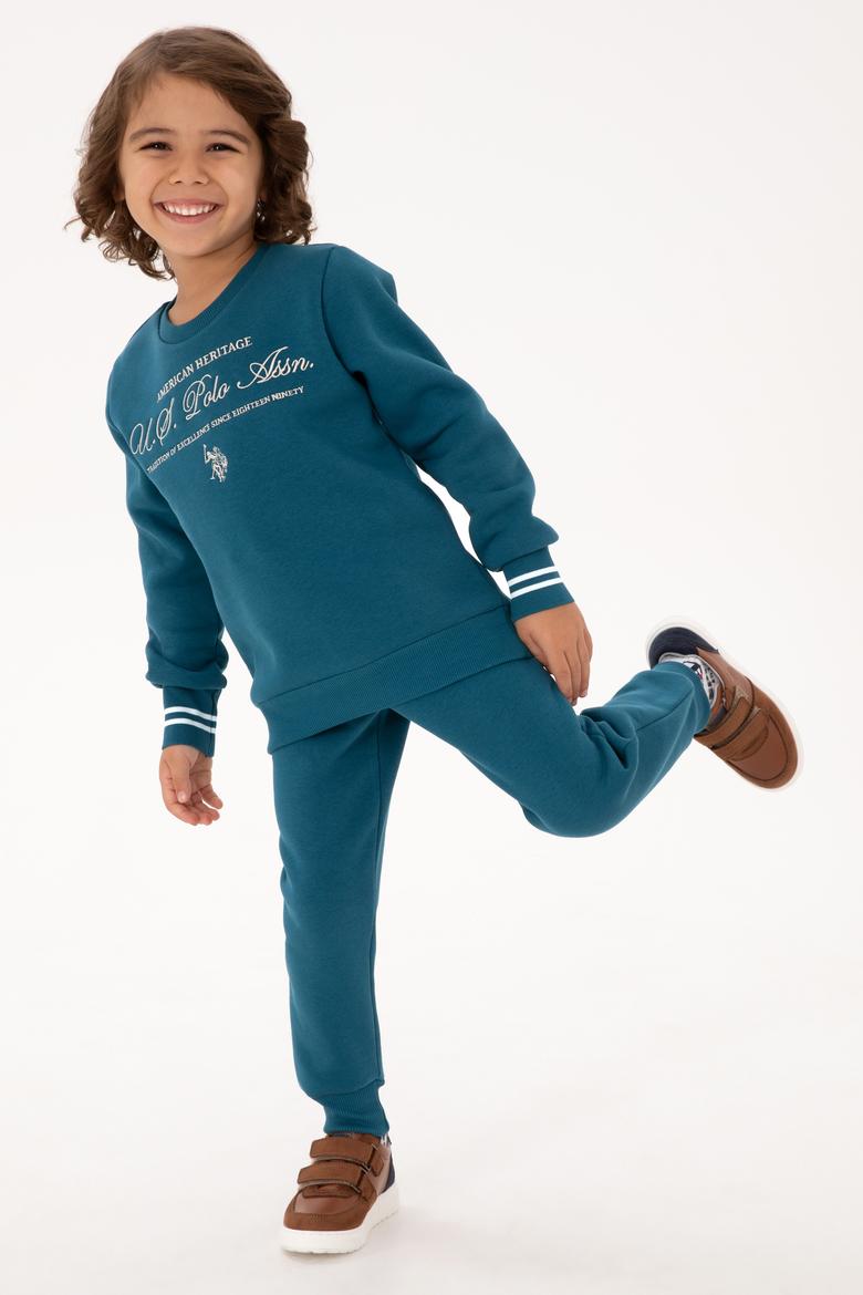 Erkek Çocuk Koyu Yeşil Eşofman Takımı - 50318686002