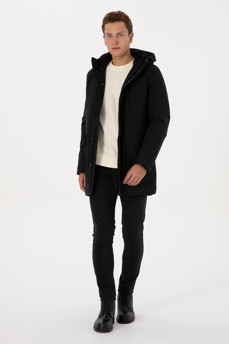 Erkek Siyah Kaban - 50310290018