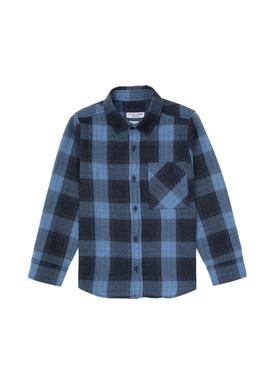 Erkek Çocuk Açık Mavi Uzun Kollu Gömlek - 50316669002