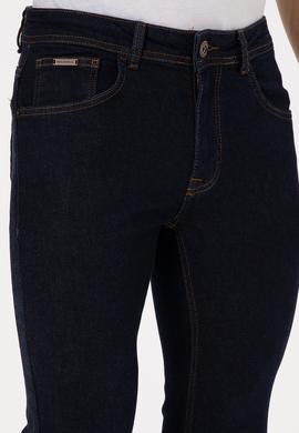 Erkek Koyu Mavi Real Slim Fit Jean Pantolon - 50308295098