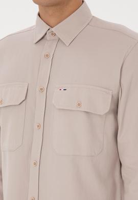 Erkek Taş Uzun Kollu Gömlek - 50308275005