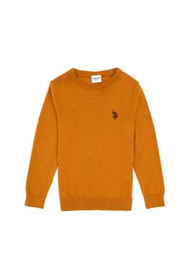 Erkek Çocuk Hardal Basic Kazak - 50315586108