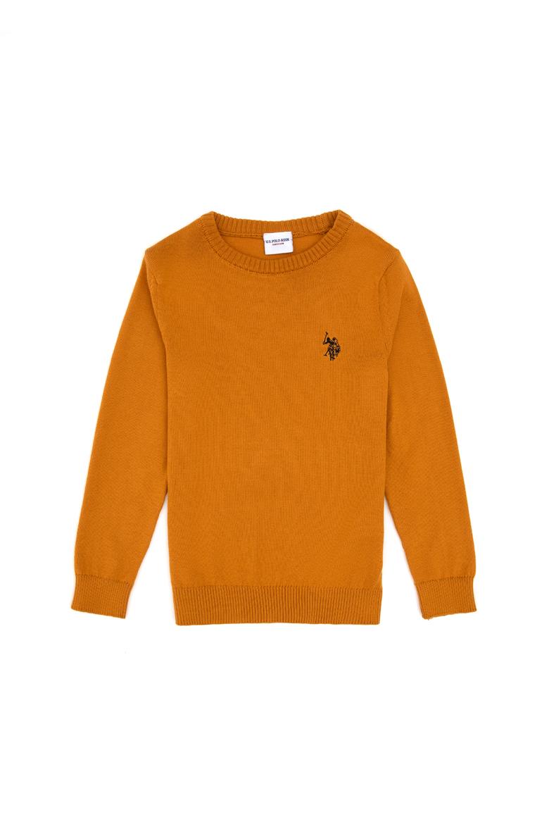 Erkek Çocuk Hardal Basic Kazak - 50315586108