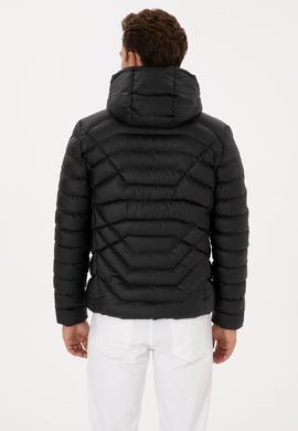 Erkek Siyah Deri Ceket - 50317297003