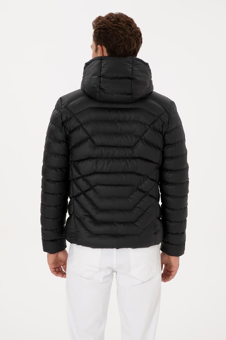 Erkek Siyah Deri Ceket - 50317297003