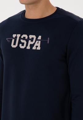 Erkek Regular Fit Bisiklet Yaka Lacivert Sweatshirt - 50315536018