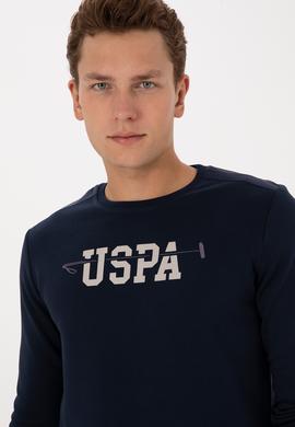 Erkek Regular Fit Bisiklet Yaka Lacivert Sweatshirt - 50315536018