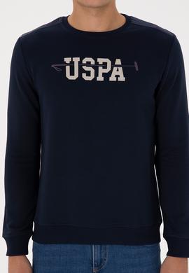 Erkek Regular Fit Bisiklet Yaka Lacivert Sweatshirt - 50315536018