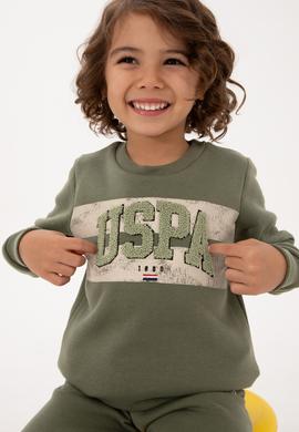 Erkek Çocuk Haki Eşofman Takımı - 50318683002