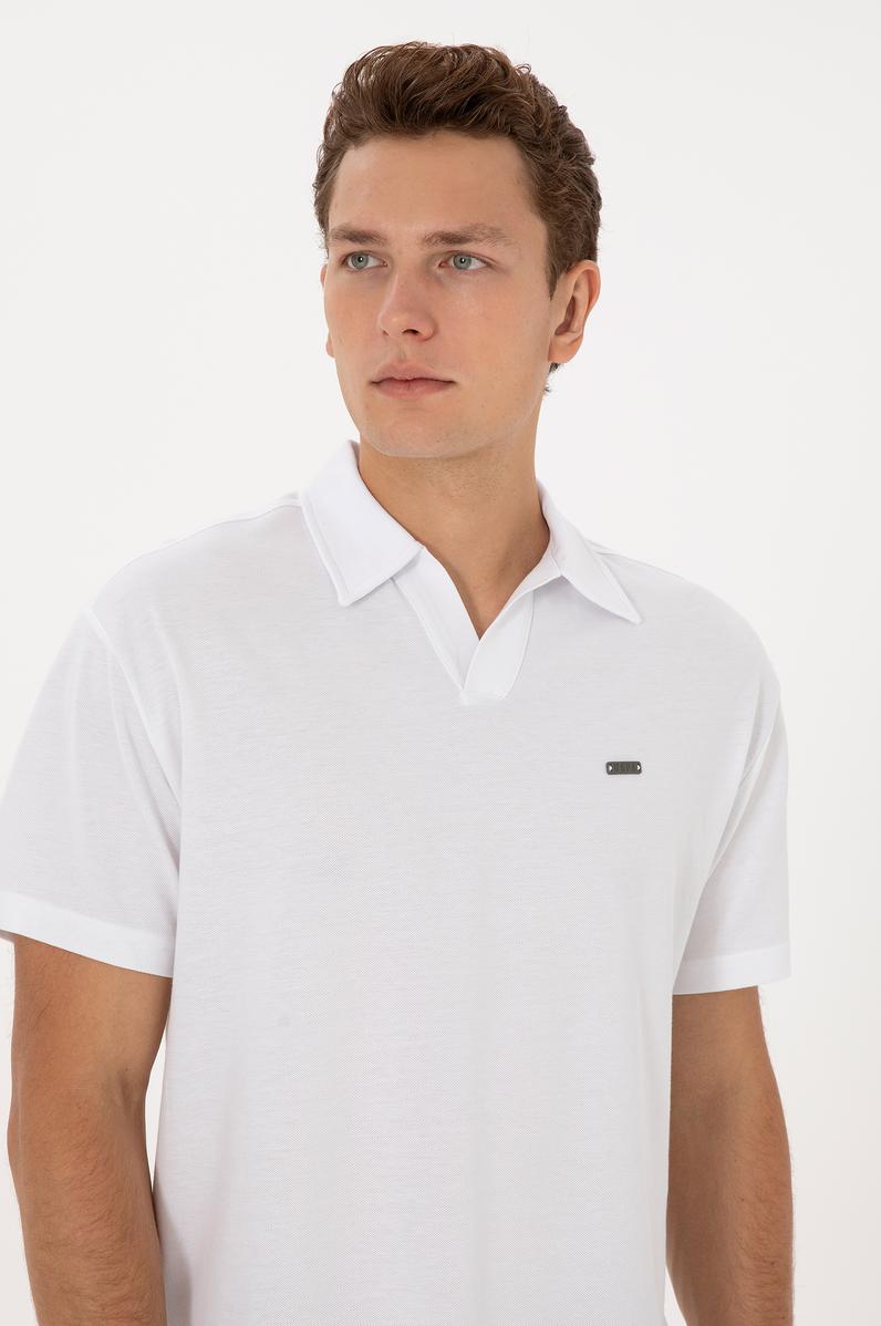 Erkek Beyaz Tişört